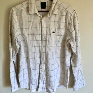 RVCA Coastal Flannel Shirt (Cream)